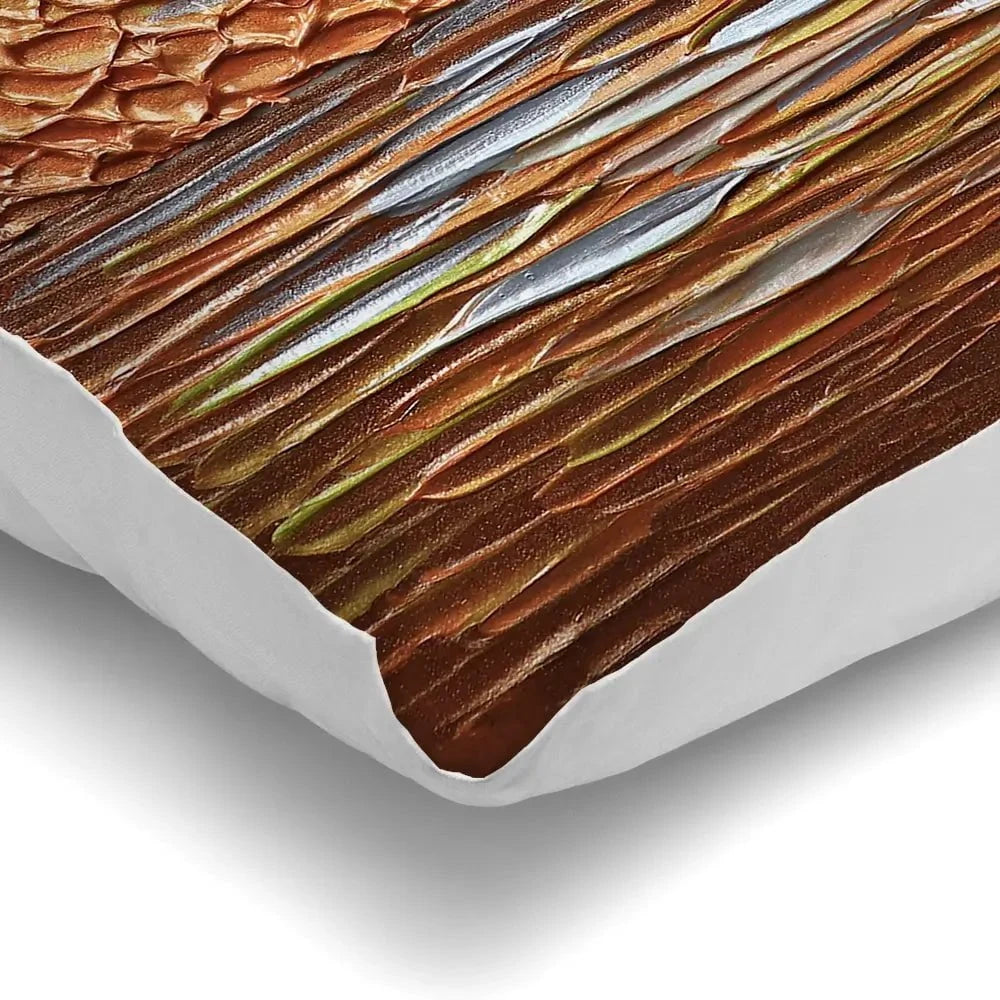 Tangerine Dream Cushion Tangerine Dream Cushion wall art product Nada Khatib