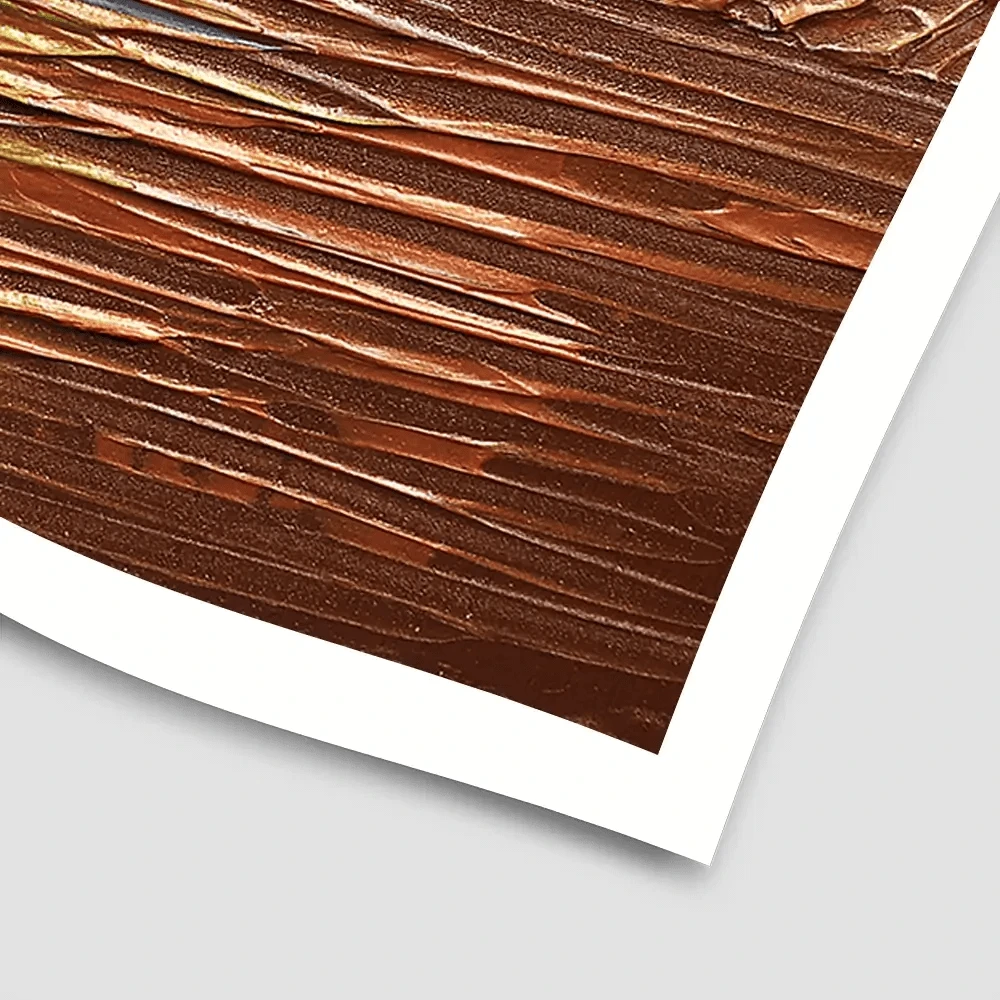 Tangerine Dream Square Art Print Tangerine Dream Square Art Print wall art product Nada Khatib