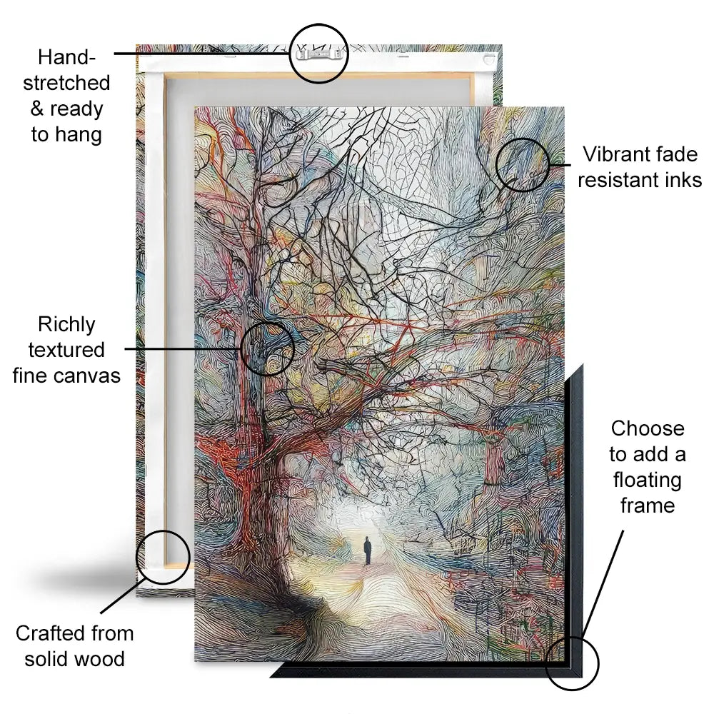 Tangled Forest Canvas Print Tangled Forest Canvas Print wall art product David Alexander Elder