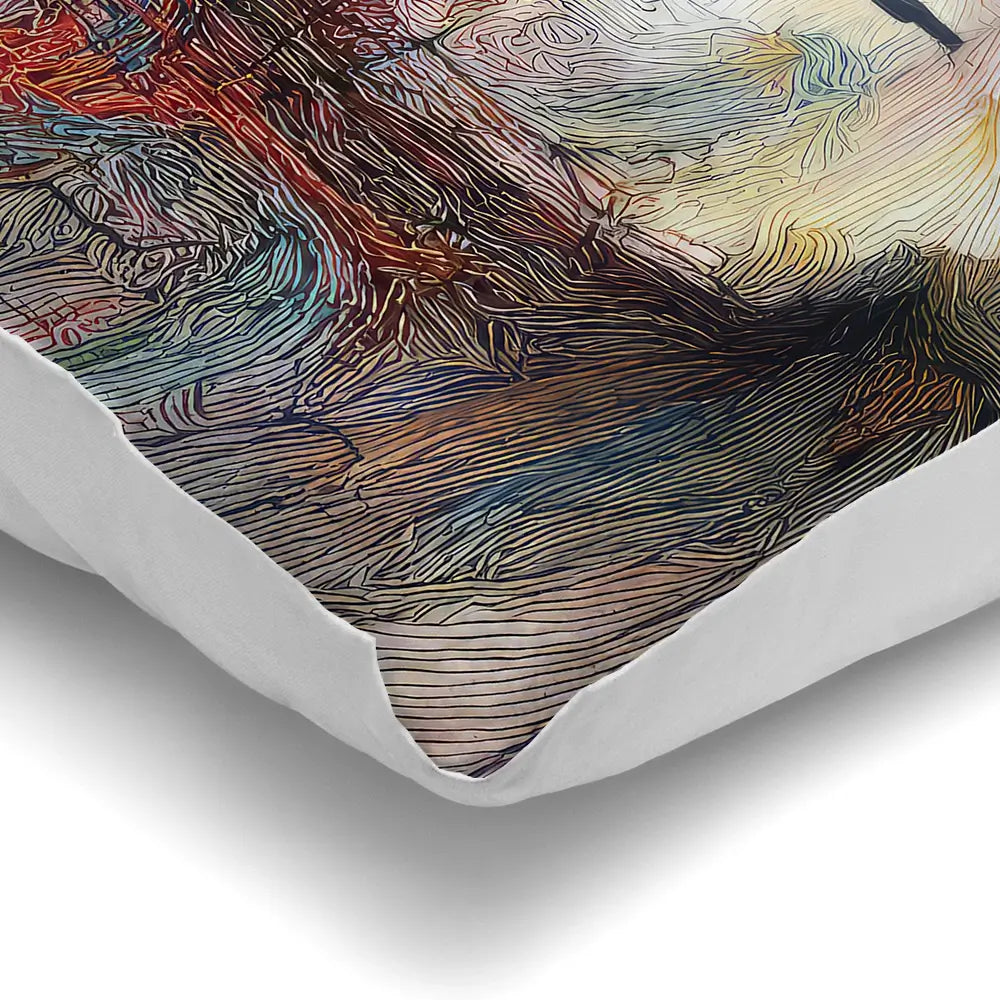 Tangled Forest Cushion Tangled Forest Cushion wall art product David Alexander Elder