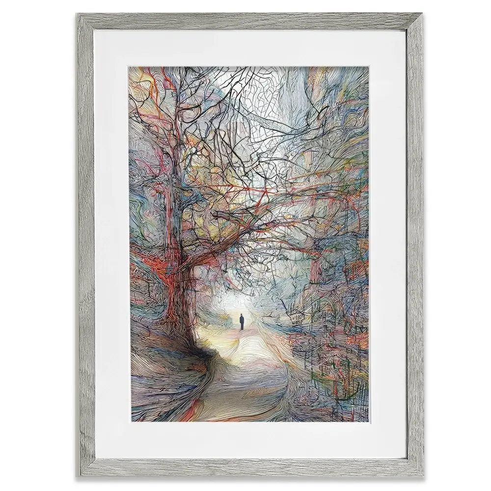 Tangled Forest Framed Art Print Tangled Forest Framed Art Print wall art product David Alexander Elder