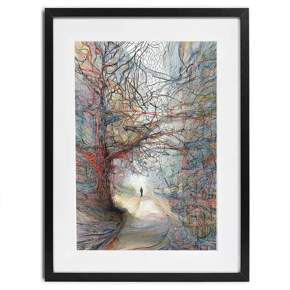 Tangled Forest Framed Art Print Tangled Forest Framed Art Print wall art product David Alexander Elder