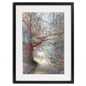 Tangled Forest Framed Art Print Tangled Forest Framed Art Print wall art product David Alexander Elder