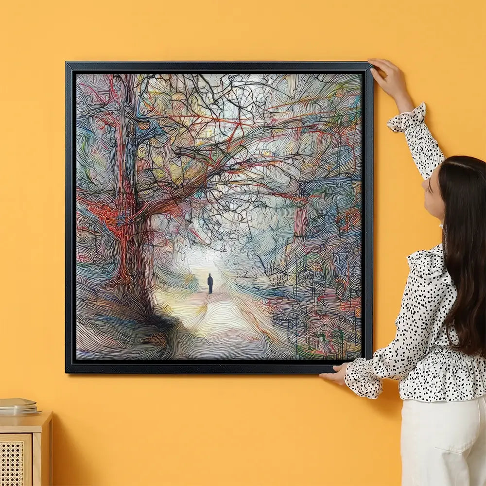 Tangled Forest Oversized Canvas Print Tangled Forest Oversized Canvas Print wall art product David Alexander Elder