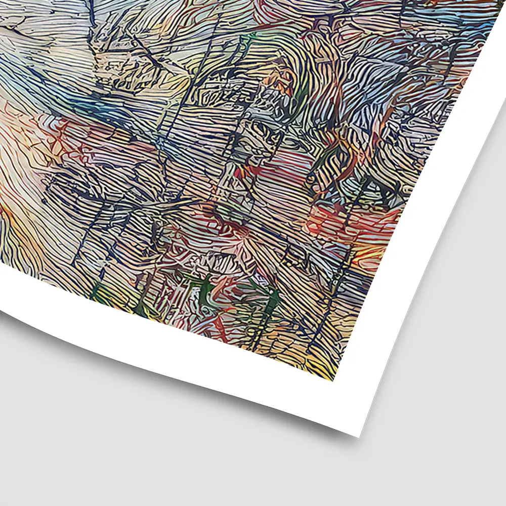 Tangled Forest Square Art Print Tangled Forest Square Art Print wall art product David Alexander Elder