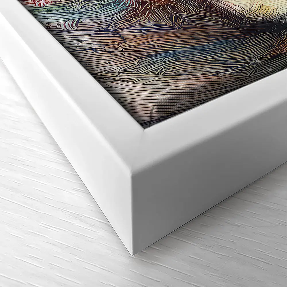Tangled Forest Square Canvas Print Tangled Forest Square Canvas Print wall art product David Alexander Elder