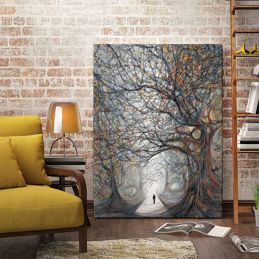 Tangled Trees Canvas Print Tangled Trees Canvas Print wall art product David Alexander Elder