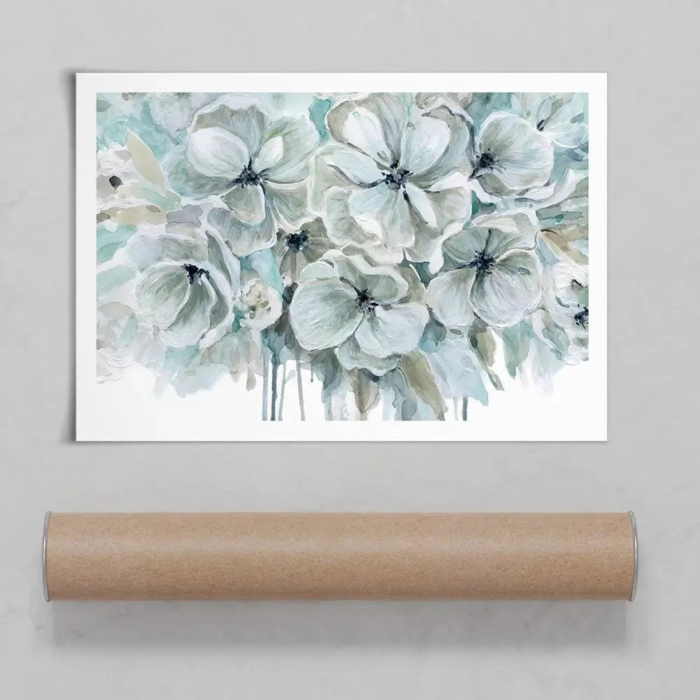 Teal Harmony Art Print Teal Harmony Art Print wall art product Carol Robinson