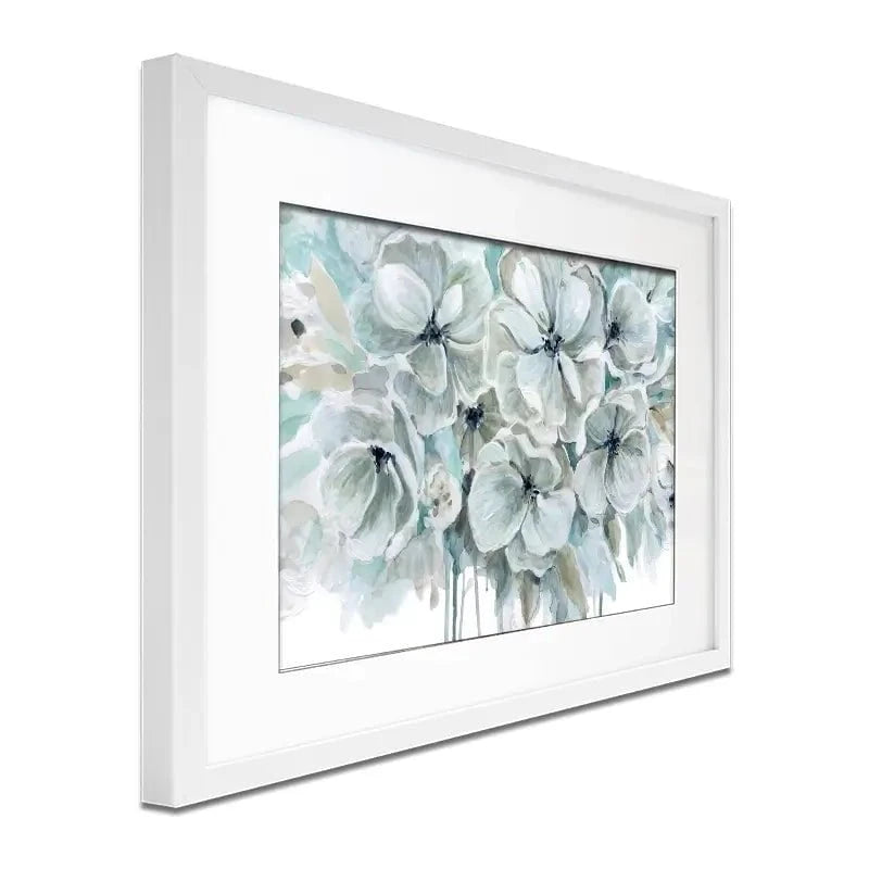 Teal Harmony Framed Art Print Teal Harmony Framed Art Print wall art product Carol Robinson
