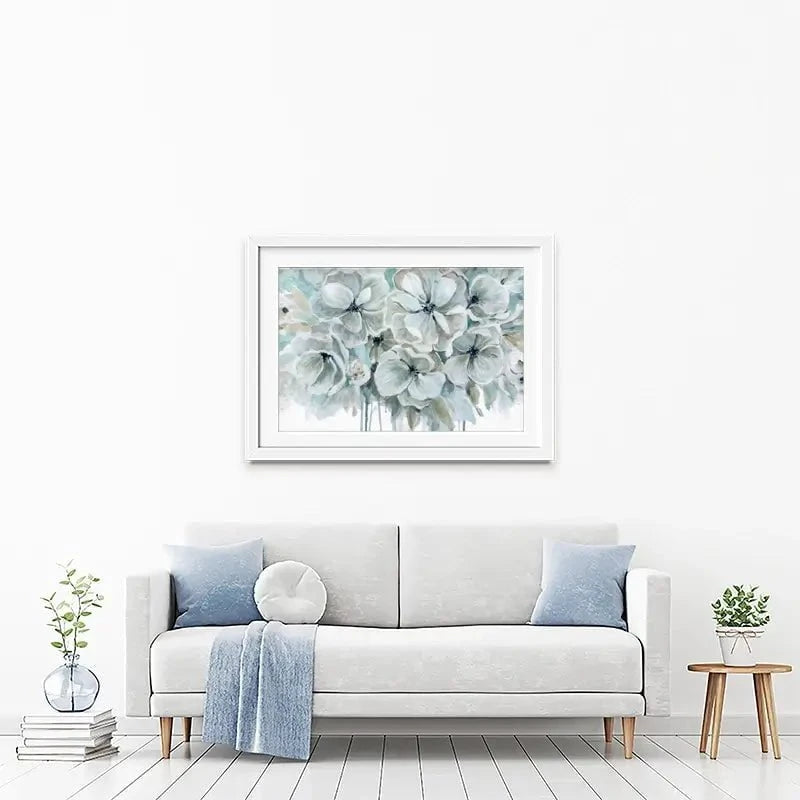 Teal Harmony Framed Art Print Teal Harmony Framed Art Print wall art product Carol Robinson