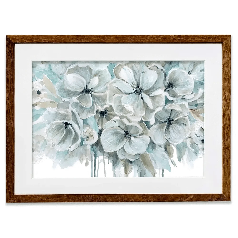 Teal Harmony Framed Art Print Teal Harmony Framed Art Print wall art product Carol Robinson