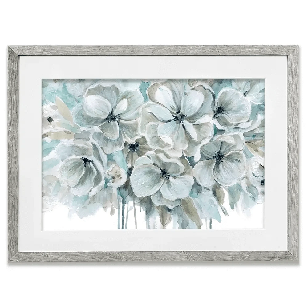 Teal Harmony Framed Art Print Teal Harmony Framed Art Print wall art product Carol Robinson