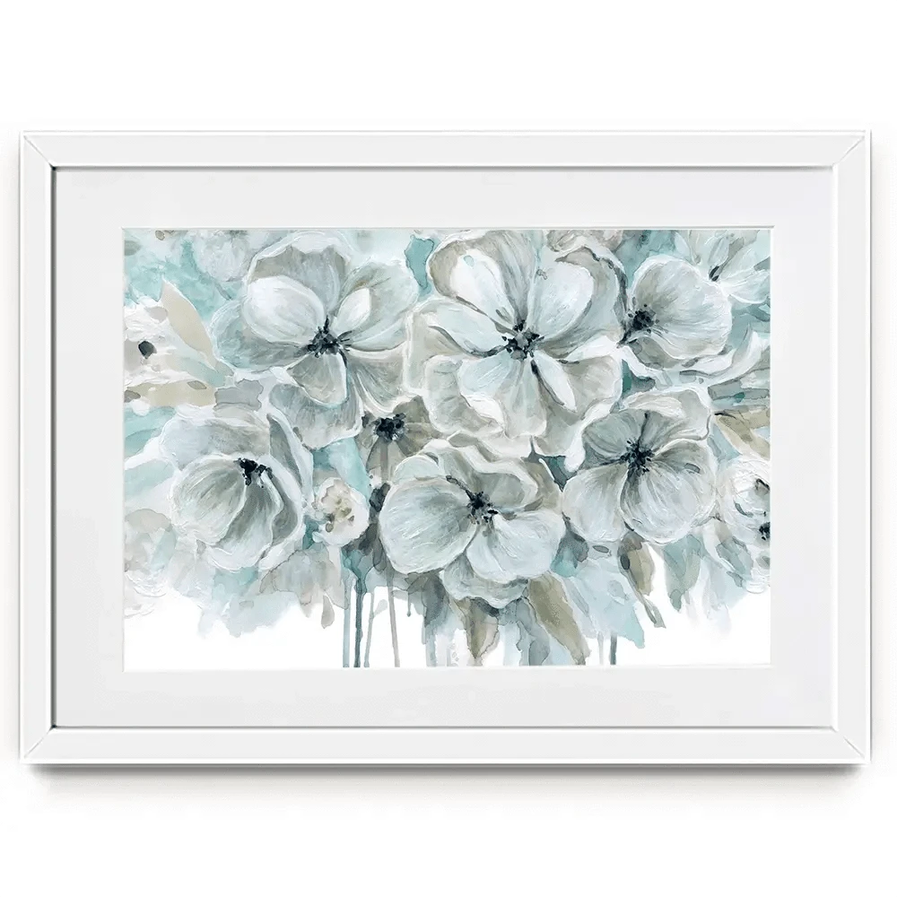 Teal Harmony Framed Art Print Teal Harmony Framed Art Print wall art product Carol Robinson