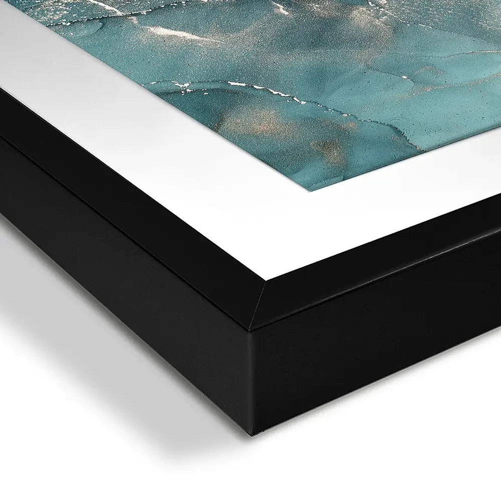 Teal Marble Square Framed Art Print Teal Marble Square Framed Art Print wall art product djero.adlibeshe yahoo.com / Shutterstock