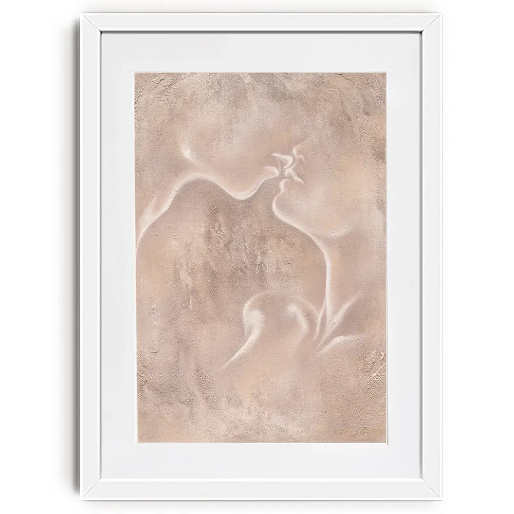 Tender Earth Tones Framed Art Print Tender Earth Tones Framed Art Print wall art product Isabella Karolewicz