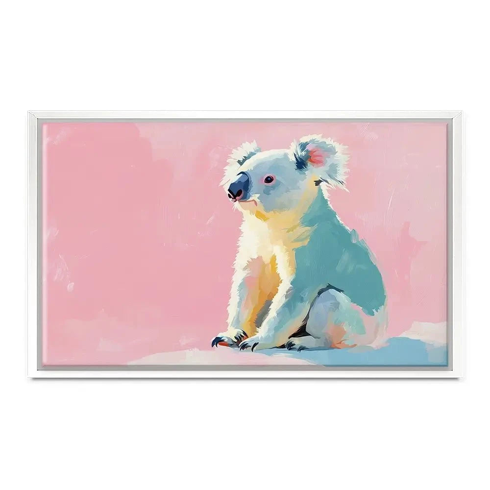 Tender Tones Koala Canvas Print Tender Tones Koala Canvas Print wall art product Treechild