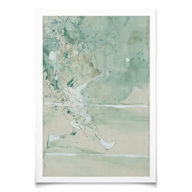 Tennis In Motion Art Print Tennis In Motion Art Print wall art product Chromatic Storm Studio