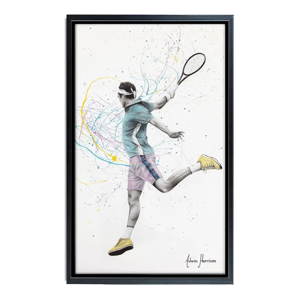 Tennis Player Canvas Print Tennis Player Canvas Print wall art product Ashvin Harrison