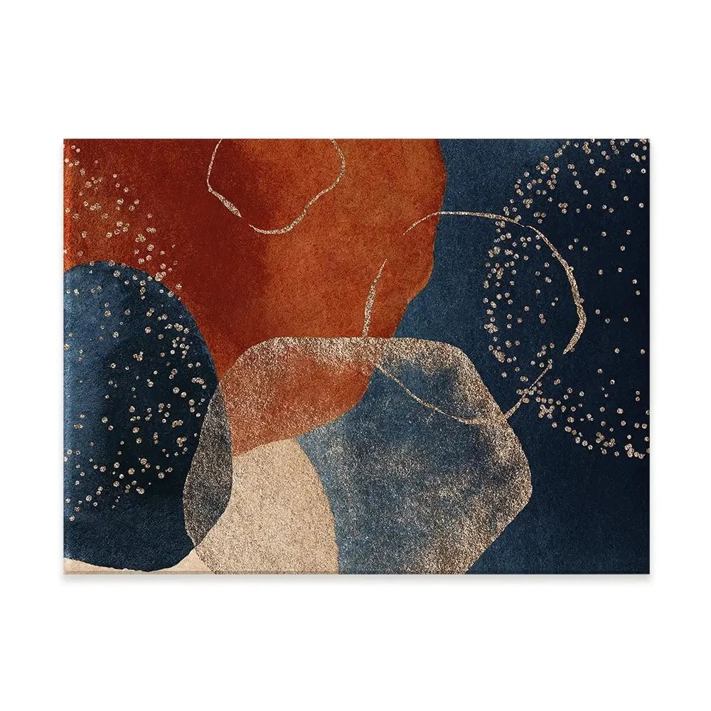 Terracotta Abstract Canvas Print Terracotta Abstract Canvas Print wall art product VerisStudio / Shutterstock