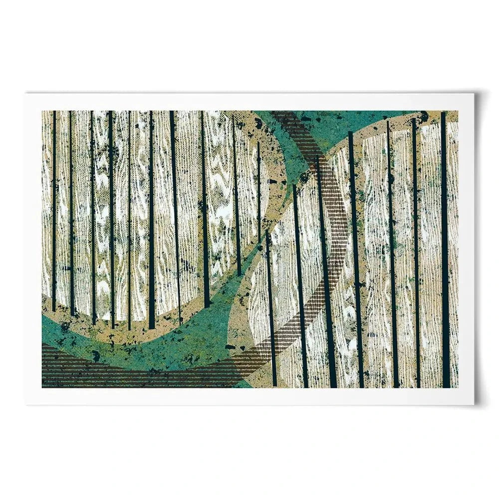 Texture Play Art Print Texture Play Art Print wall art product Niki Galapon