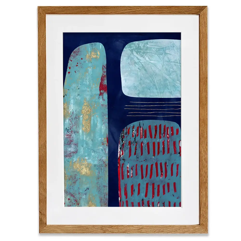 Textured Harmony Framed Art Print Textured Harmony Framed Art Print wall art product Lisa Nohren - Independent