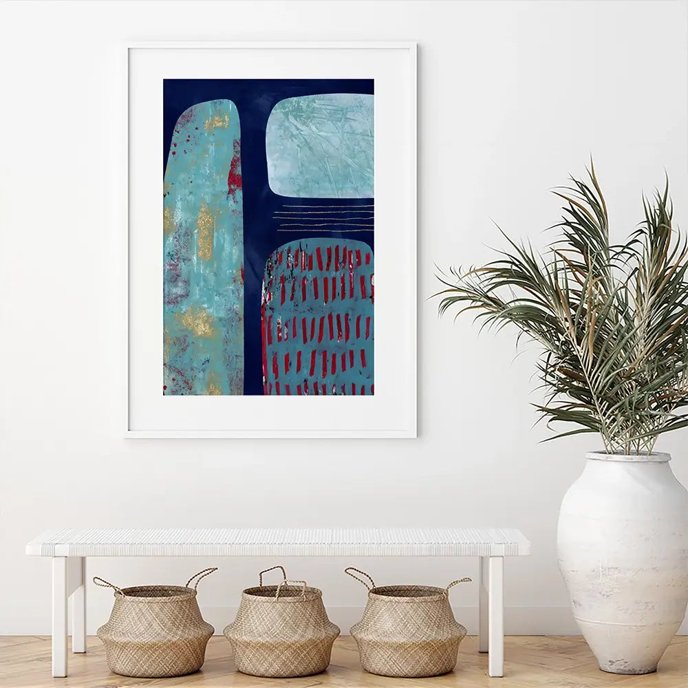 Textured Harmony Framed Art Print Textured Harmony Framed Art Print wall art product Lisa Nohren - Independent
