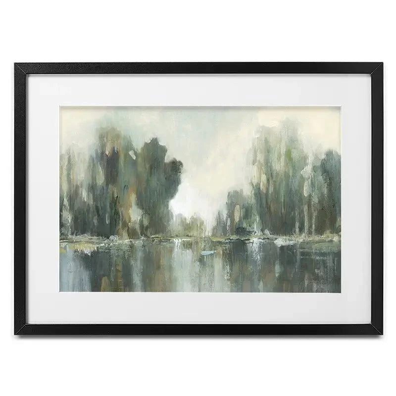Textured Treeline Framed Art Print Textured Treeline Framed Art Print wall art product Carol Robinson