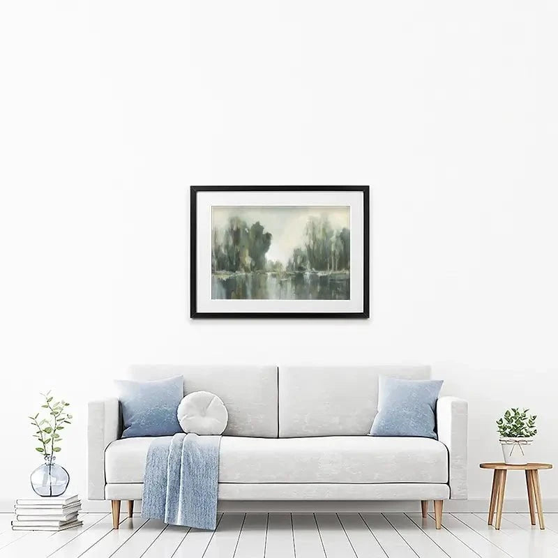 Textured Treeline Framed Art Print Textured Treeline Framed Art Print wall art product Carol Robinson