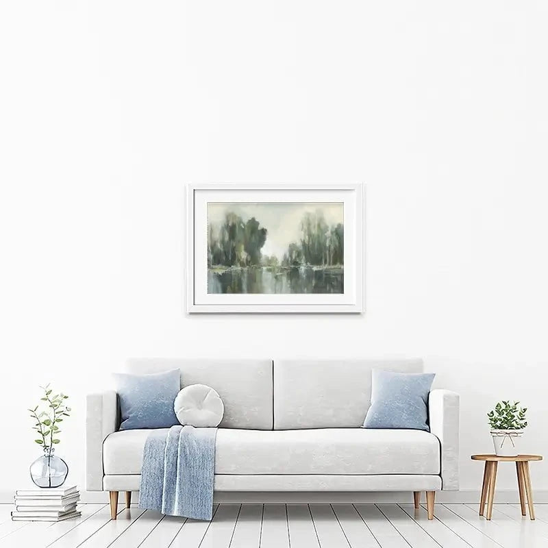 Textured Treeline Framed Art Print Textured Treeline Framed Art Print wall art product Carol Robinson
