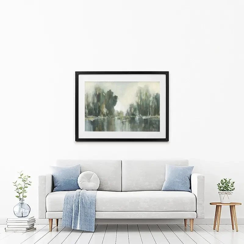 Textured Treeline Framed Art Print Textured Treeline Framed Art Print wall art product Carol Robinson