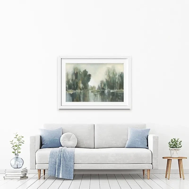 Textured Treeline Framed Art Print Textured Treeline Framed Art Print wall art product Carol Robinson