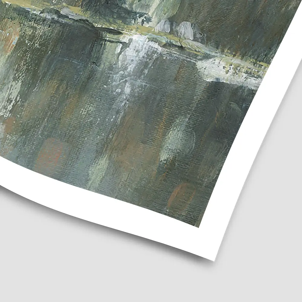 Textured Treeline Square Art Print Textured Treeline Square Art Print wall art product Carol Robinson