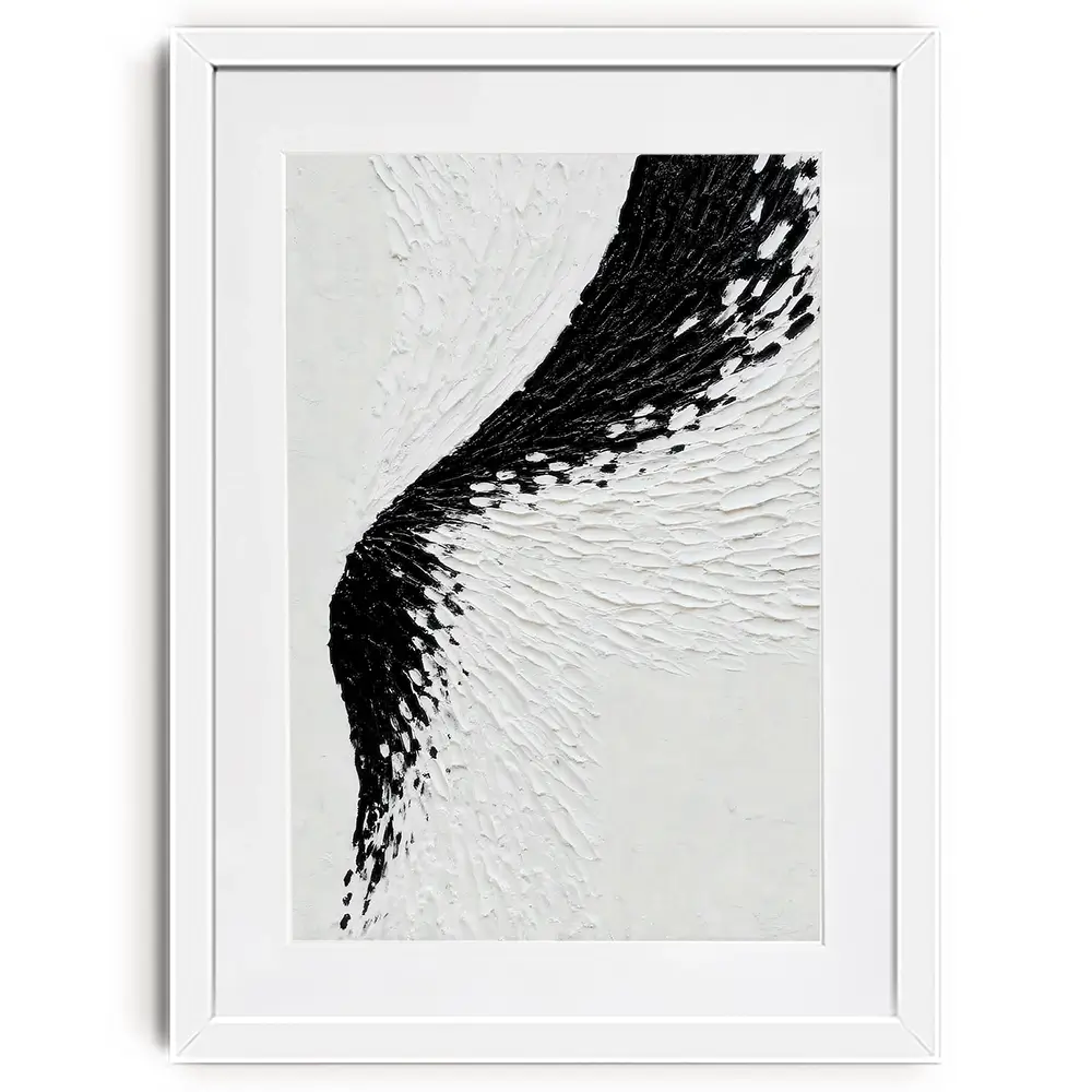 Textured Wave Framed Art Print Textured Wave Framed Art Print wall art product LSR Design Studio - Independent