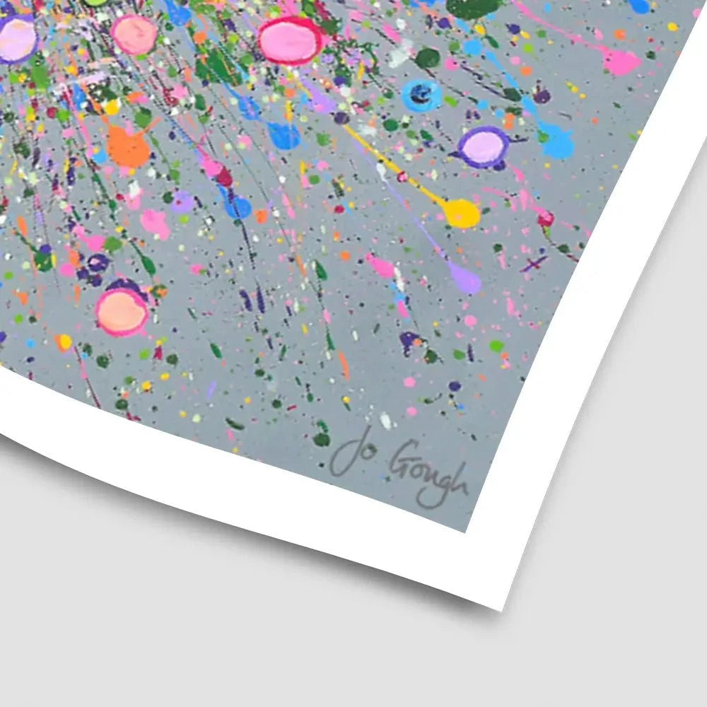 Thank You For Loving Me Art Print Thank You For Loving Me Art Print wall art product Jo Gough