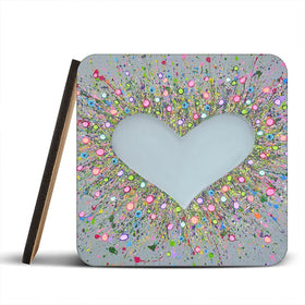 Thank You For Loving Me Coaster Set Thank You For Loving Me Coaster Set wall art product Jo Gough