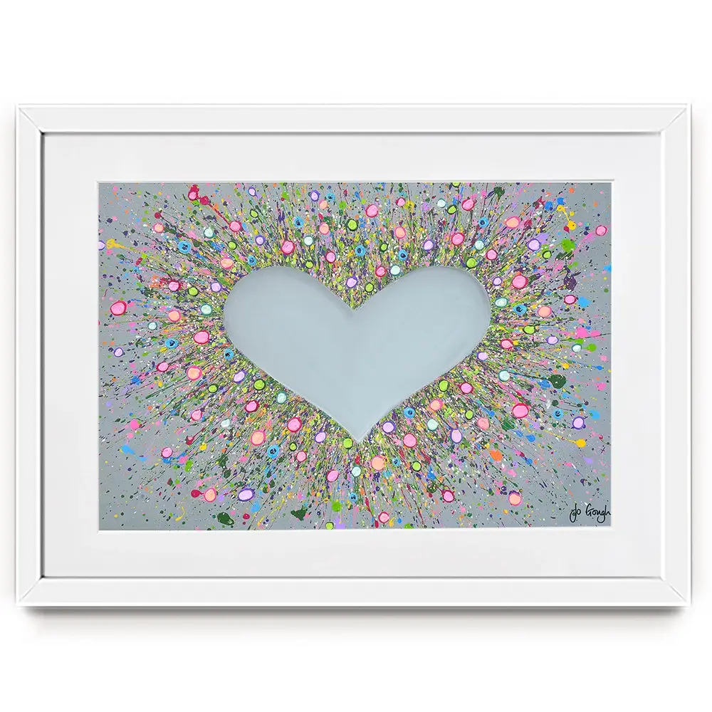 Thank You For Loving Me Framed Art Print Thank You For Loving Me Framed Art Print wall art product Jo Gough