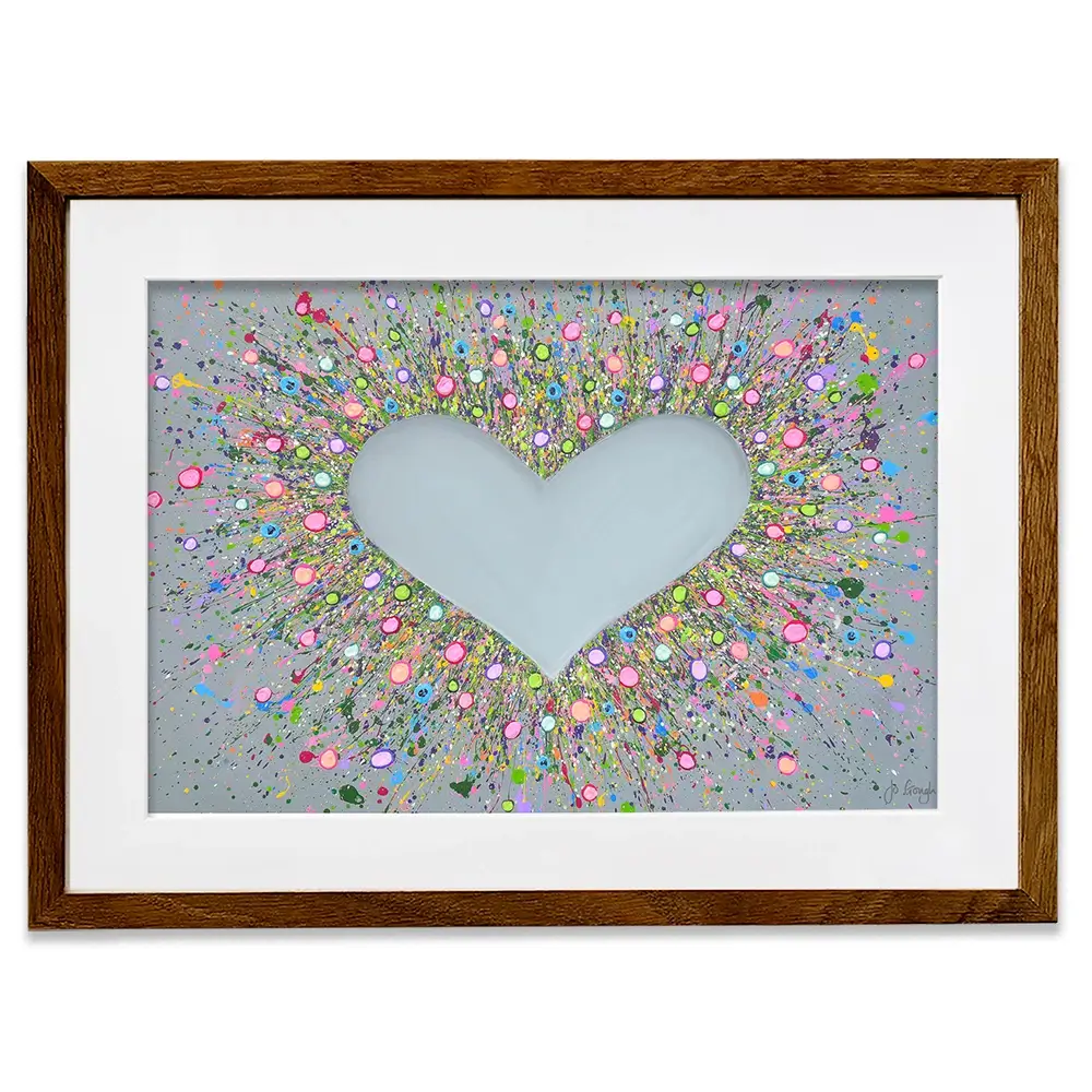 Thank You For Loving Me Framed Art Print Thank You For Loving Me Framed Art Print wall art product Jo Gough