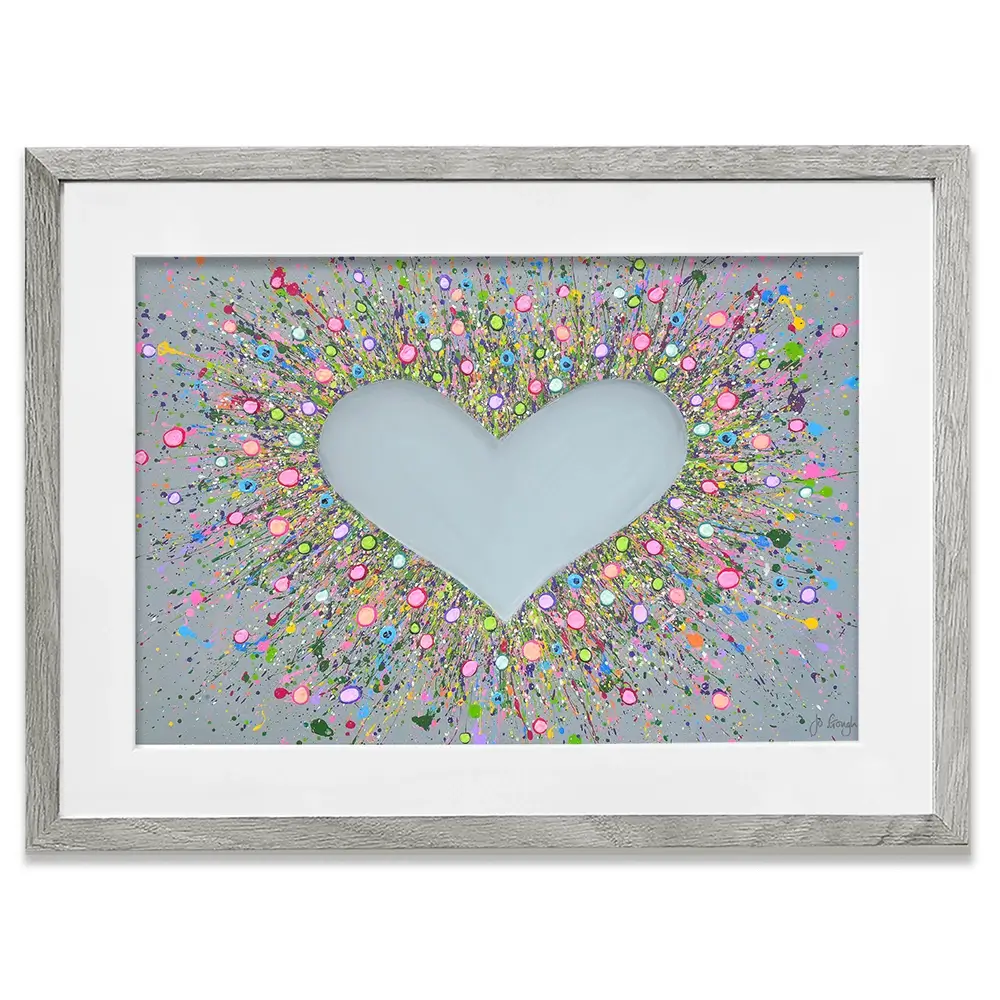 Thank You For Loving Me Framed Art Print Thank You For Loving Me Framed Art Print wall art product Jo Gough
