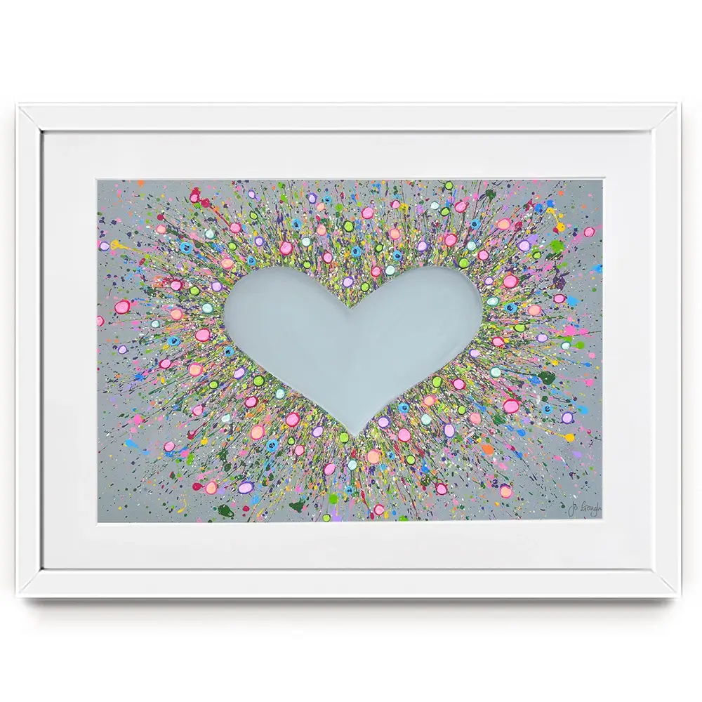 Thank You For Loving Me Framed Art Print Thank You For Loving Me Framed Art Print wall art product Jo Gough