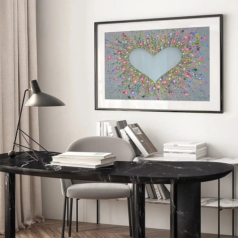 Thank You For Loving Me Framed Art Print Thank You For Loving Me Framed Art Print wall art product Jo Gough