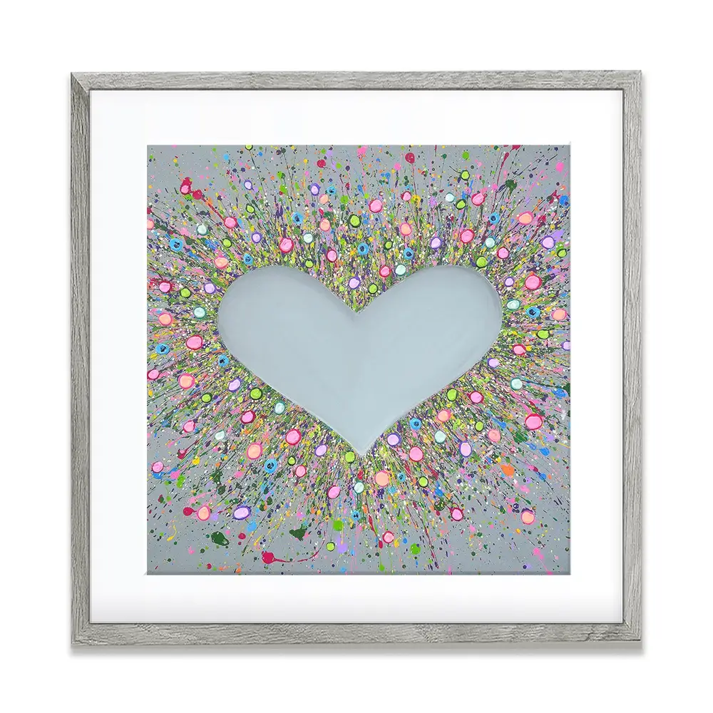 Thank You For Loving Me Square Framed Art Print Thank You For Loving Me Square Framed Art Print wall art product Jo Gough