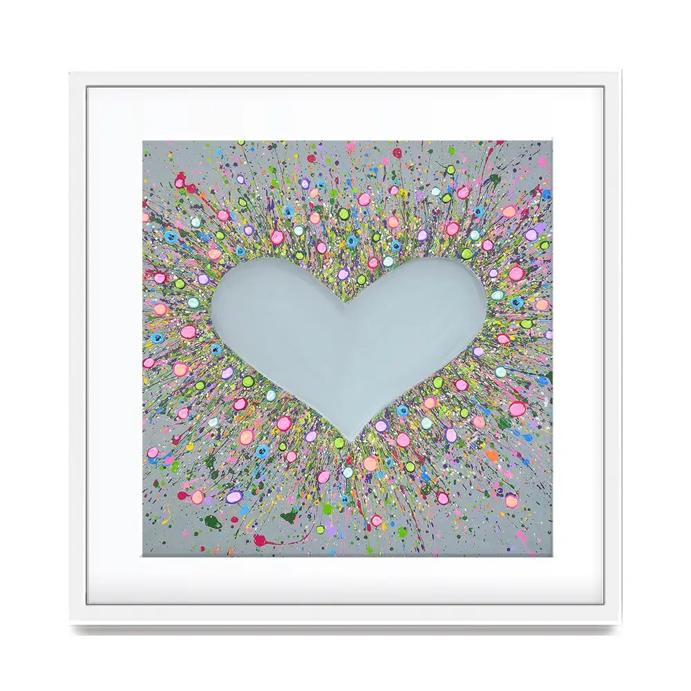 Thank You For Loving Me Square Framed Art Print Thank You For Loving Me Square Framed Art Print wall art product Jo Gough