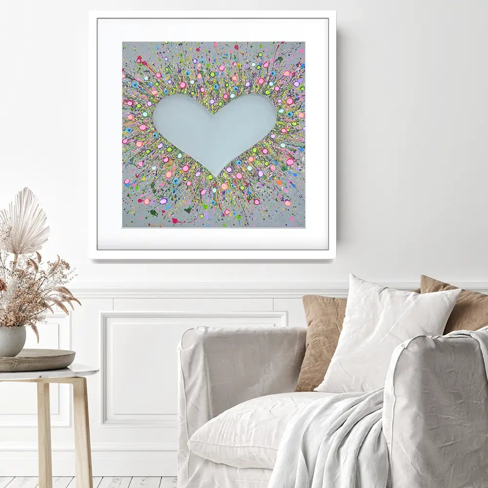 Thank You For Loving Me Square Framed Art Print Thank You For Loving Me Square Framed Art Print wall art product Jo Gough