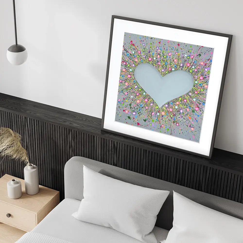 Thank You For Loving Me Square Framed Art Print Thank You For Loving Me Square Framed Art Print wall art product Jo Gough