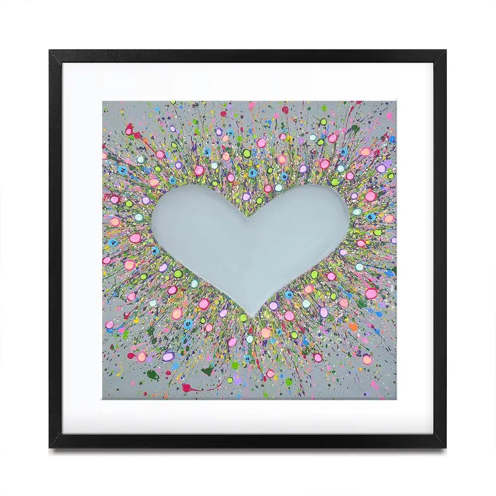 Thank You For Loving Me Square Framed Art Print Thank You For Loving Me Square Framed Art Print wall art product Jo Gough