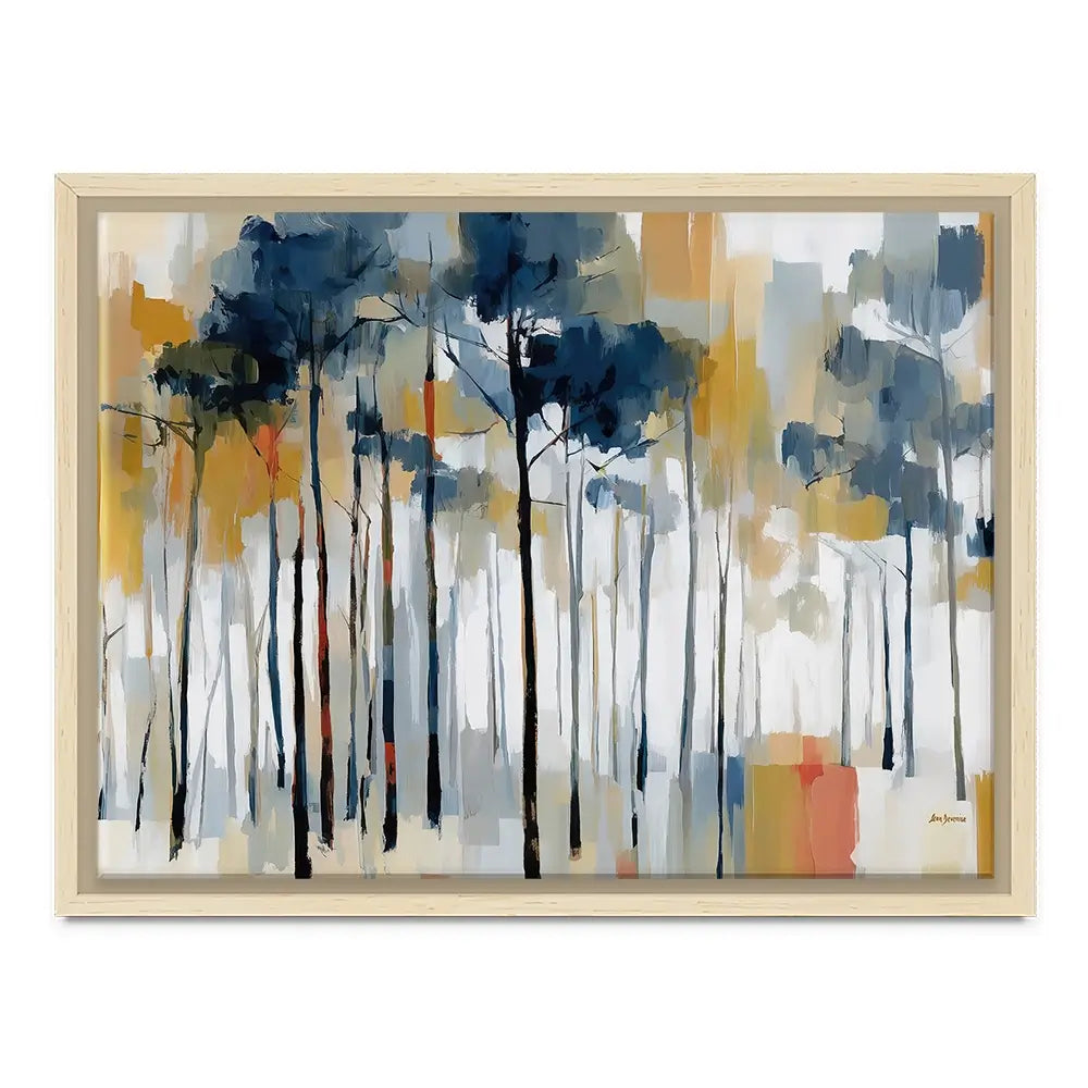The Abstract Forest Canvas Print The Abstract Forest Canvas Print wall art product Leon Devenice