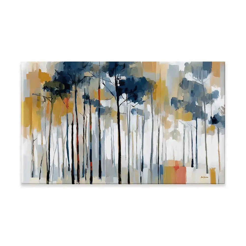 The Abstract Forest Canvas Print The Abstract Forest Canvas Print wall art product Leon Devenice