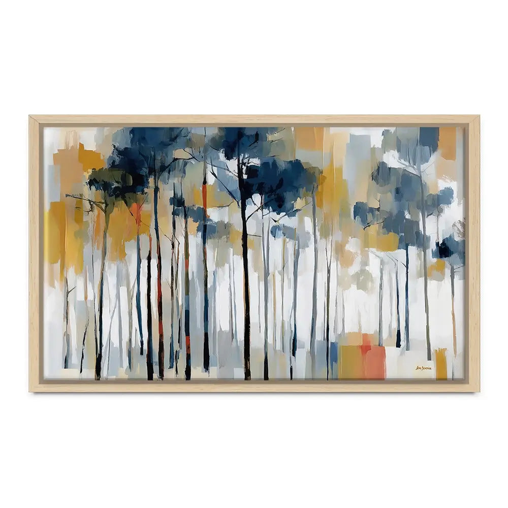 The Abstract Forest Oversized Canvas Print The Abstract Forest Oversized Canvas Print wall art product Leon Devenice