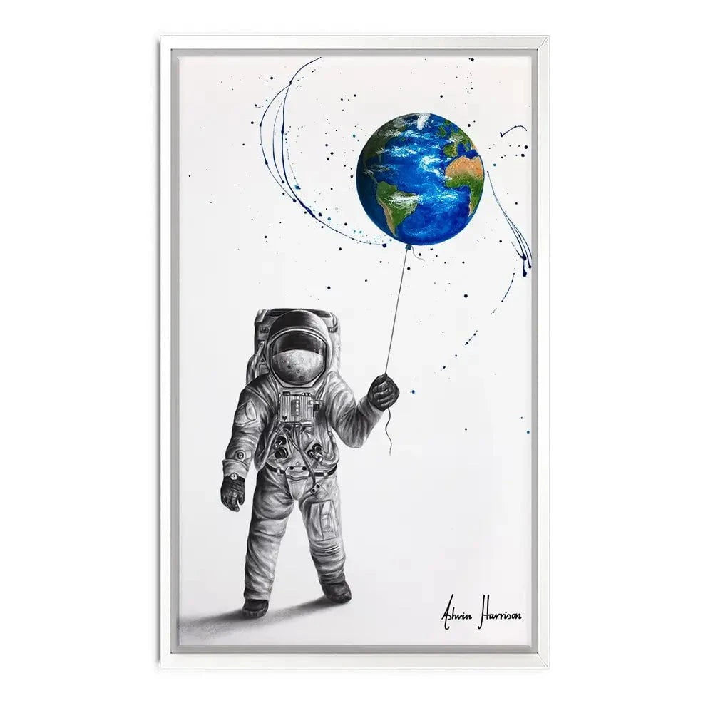 The Astronaut Canvas Print The Astronaut Canvas Print wall art product Ashvin Harrison