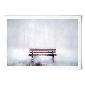 The Bench Art Print The Bench Art Print wall art product pluie_r / Shutterstock